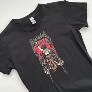 Mastodon New 00s Tour Ladies S Leviathan Behemoth Heroine Metal T Shirt Band \m/